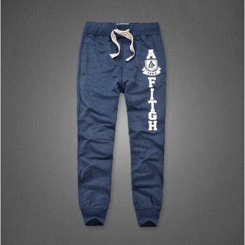 2019 new arrival men sweatpants Embroidery letter cotton men pants full length