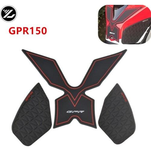Motorcycle Tank Pad Protector Sticker Decal Gas Fuel Knee Grip Traction Side For Aprilia GPR125 GPR150 GPR 125 150