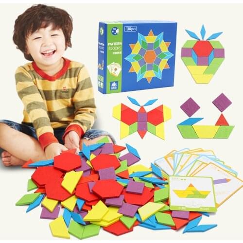 New Kids Wooden 3D Jigsaw Puzzle Clever Board Baby Montessori Educational Learning Toys for Children Geometric Shape Puzzles Toy