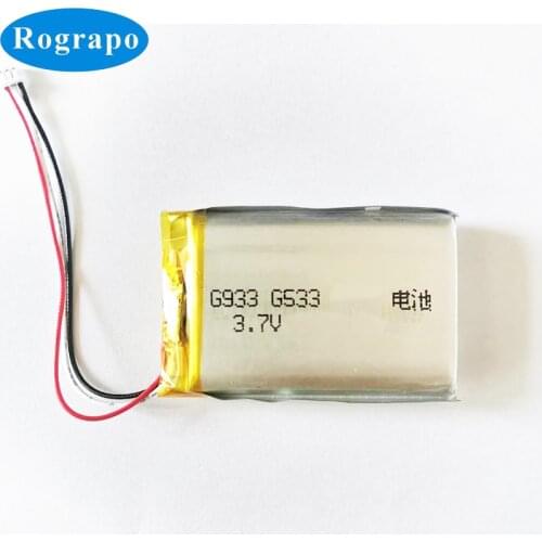 New Li-Polymer 533-000132 Replacement Battery For Logitech G533, G933 Headset 3.7V 2800mAh Batteries Accumulator 3-wire plug