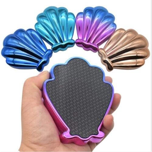 20Pcs/Lot Foot File Rasp Deadskin Remover Seashell Exfoliating Callusing Rubbing Board Nano Glass Grinding Manicure HA2229