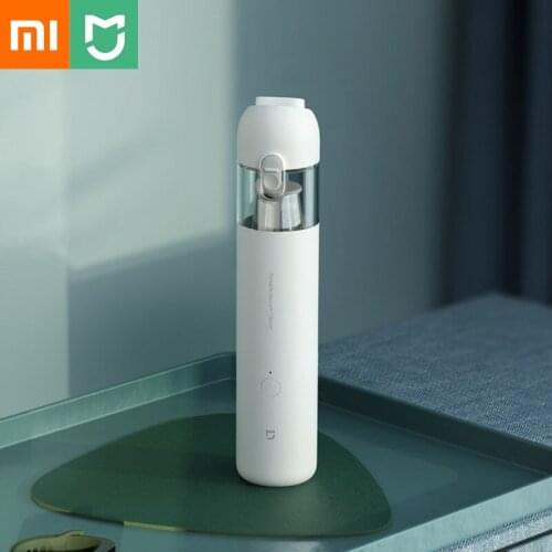Xiaomi Mijia Handheld Vacuum Cleaner Portable Household Vacuum Cleaner Car Computer Keyboard Cleaner Compact Home and Car Carry