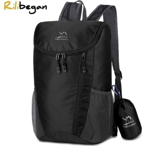 Ultralight Portable Folded Backpack for Men 43*17*28 cm Outdoor Hiking Travel Backpacks Waterproof Camping Women Shopping Bags