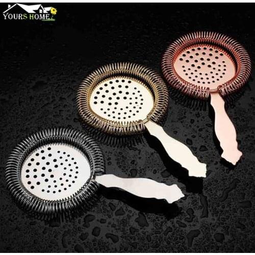 Bar Cocktail Strainer Ice Strainer Wire Mixed Drink Stainless Steel Bartender Barware