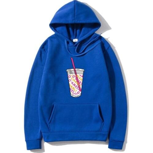 Harajuku Ice Coffee Splatter Hoodies Sweatshirts Men Women Casual Fashion Hoodie Pullover Tracksuit Hipster Hooded Tops Clothing