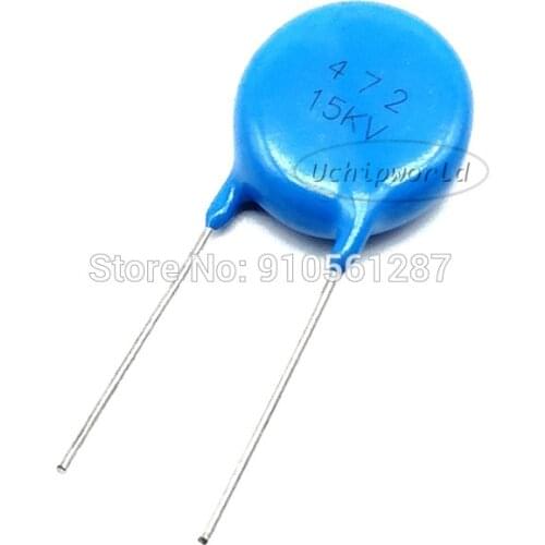 High voltage ceramic capacitor 15000V 15KV 101 100PF 472 4.7NF 102 1NF 222 2.2NF 681 680PF PITCH 10mm 13mm 8mm 11mm 12.5mm