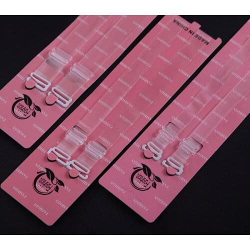 Womens Transparent Bras Straps Widened Frosted Invisible Adjustable Bra Straps Non-Slip Bra Accessories
