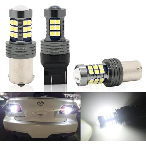 1156 BA15s P21W 1157 BAY15D P21/5W T20 W21W 7440 W21/5W 7443 T15 W16W LED Car Brake Lamp Turn Signal Bulb Auto Reverse Light