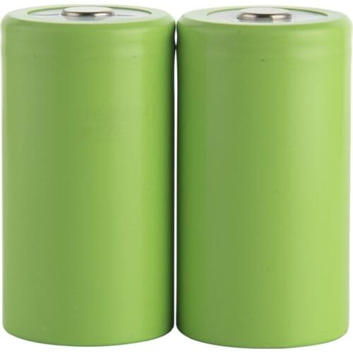 2pcs D 10000mAh 1.2V Ni-MH power Battery cell rechargeable 40A 60x32mm Apply to electrical tools Electric drill Electric hammer