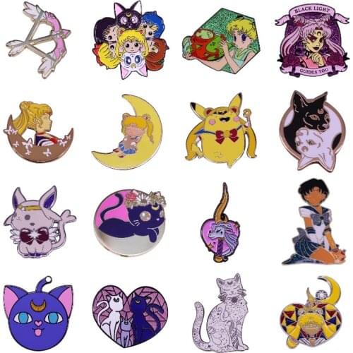 Annabel Badge Store Brooches Girl On Clothes