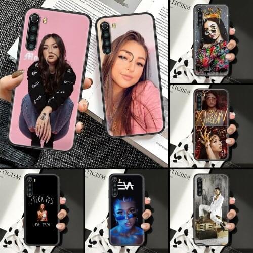 Eva queen Phone Case For Xiaomi Redmi Note 7 8 9 10 7A 8T 9A 9T 9S 10S Pro black pretty funda art coque luxury bumper soft prime