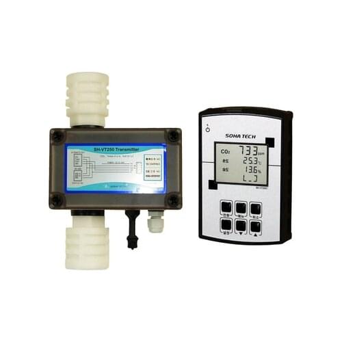 [SA] Carbon dioxide temperature and humidity sensor switch integrated controller with control panel