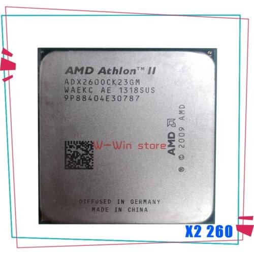 AMD Athlon II X2 260 3.2GHz Dual-Core CPU Processor ADX260OCK23GM Socket AM3 938pin
