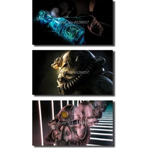 Fallout Game Wallpaper HD Wall Art Canvas Posters Prints Painting Wall Pictures For Modern Office Living Room Home Decor Artwork