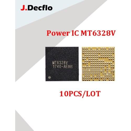 JDecflo 10pcs/lot PMIC MT6328V 6328V Power Supply IC 100% NEW Power Management Integrated Circuits Replacement Parts Repair