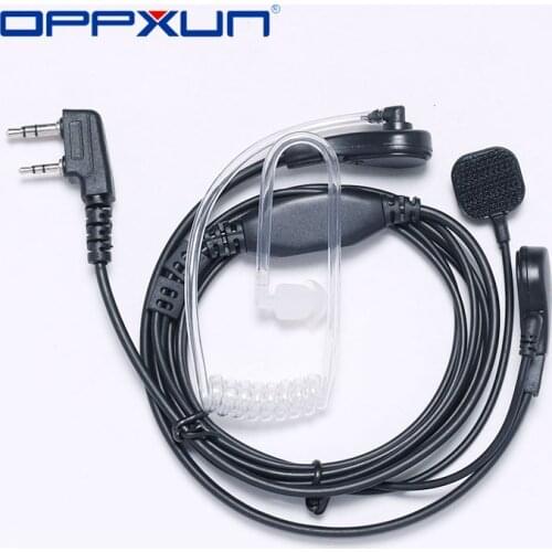 Best Vibration Throat Mic Walkie Talkie Microphone Headset PPT Earpice for Two Way Ham Radio BAOFENG UV-5R GT-3 WOUXUN KG-UV8D