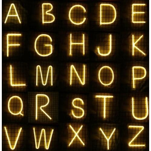 LOVE Neon light led neon sign letters home decoration happy birthday