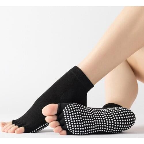 Yoga Socks Open Toe Professional Glue Dispensing Non-Slip Womens One Piece Dropshipping