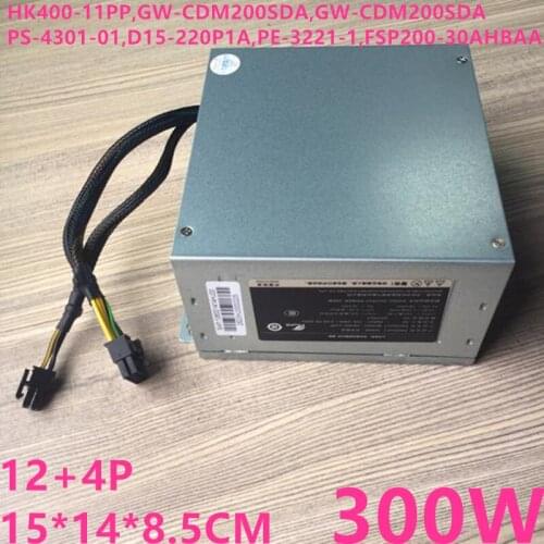 New PSU For Acer 12Pin 300W Power Supply HK400-11PP GW-CDM200SDA FSP300-40AHBAA PS-4301-01 HK400-15AP PE-3221-1 FSP300-40AABA