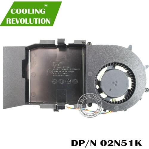 New original radiator for Dell OptiPlex 9020M 3020m USFF cooling fan cooler 02N51K 2N51K KSB0705HB-A DC 5V 1.00A