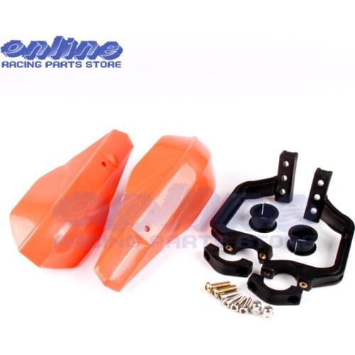 PP Handguards Brush Guards Fit SF CRF 250 R EXC CRF YZF KXF MX Hand Protector 7/8" 22mm ATV Dirt Bike Universal Parts