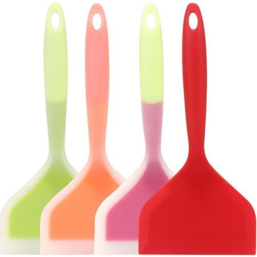 Silicone Spatula Wide Mouth Pizza Spatula Steak Omelette Nonstick Kitchen Ware Cookware