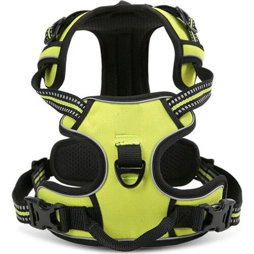 Large Dog Reflective Chest Harness Medium Large Dog Pet Protection Type Explosion-proof Rushing Dog Chest Back Dog Accessories