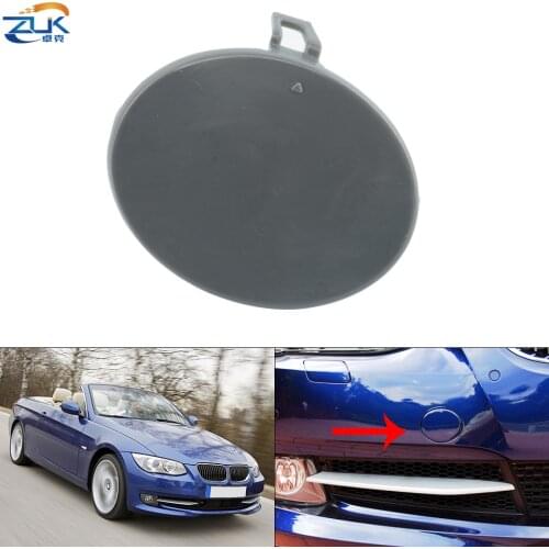 ZUK Front Bumper Towing Hook Garnish Trim Cover For BMW E92 E93 LCI 320 325 328 330 2010 2011 2012 2013 Hauling Cap Lid Shell