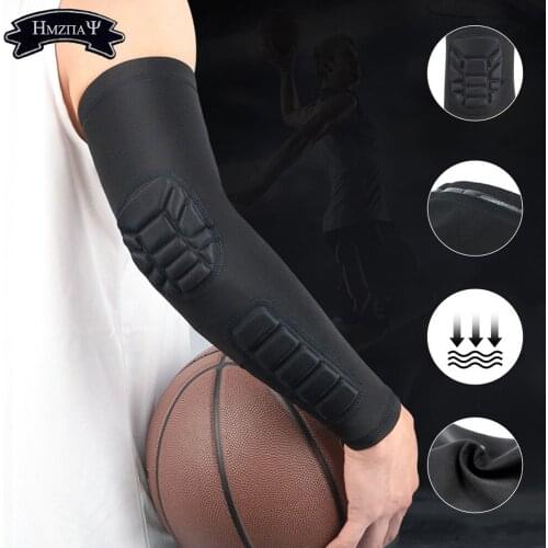 1PCS Anti-Collision Elbow Support Basketball Sports Arm Cover Arm Guard Support Protection Sports Safety Protective Gear