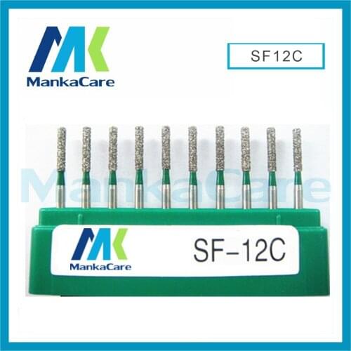 SF - Dental Lab Assorted Diamond Burs Millers Tooth Drill Jewelers/High abrasive/High speed handpiece dental bur emery bur