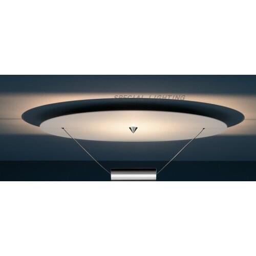 Postmodern minimalist ceiling lamp homestay bedroom living room personality acrylic sheet LED decorative lamp