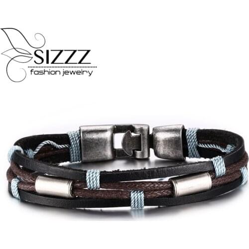 Fashion Jewelry Print Peace Symbol Alloy Leather Bracelet Women Casual Personality Vintage Punk Bracelet Men