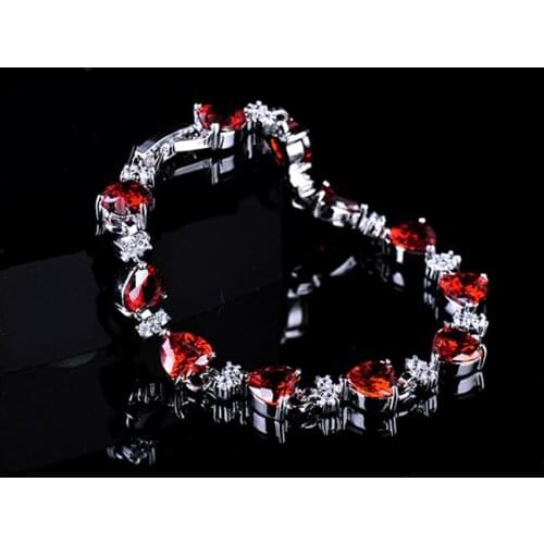 2015 New CZ Bracelet for Women Prong Setting AAA Zircon Best Gift for Woman GLS0107