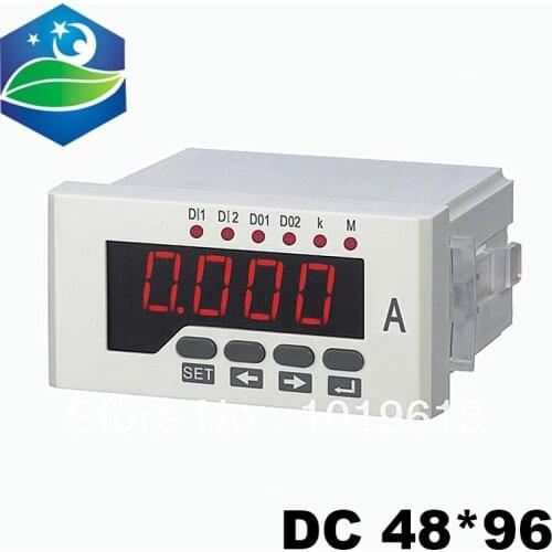 Single phase ampere meter dc digital panel meter LED current meter