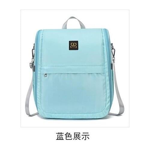 Hot Folding Bed Mummy Bag Multifunctional Mother and Baby Bag Shoulder Mother Bag Baby Bed Bag