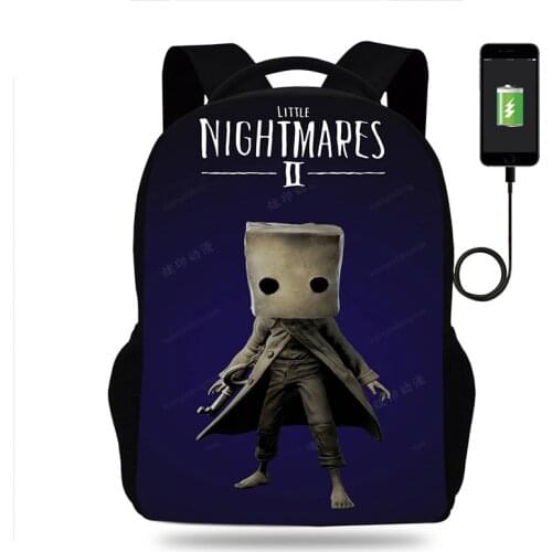 Among US USB Charging Backpack Boys/Girls Travel Bag For Teenagers Impostor school bag For Students