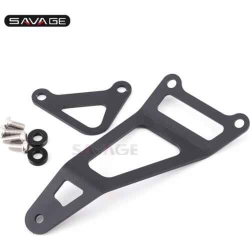 2020 Rear Foot Rest Blanking Plates For YAMAHA YZF R25 R3 MT-25 MT25 MT-03 MT03 2019 CNC Motorcycle Accessories Stainless Steel