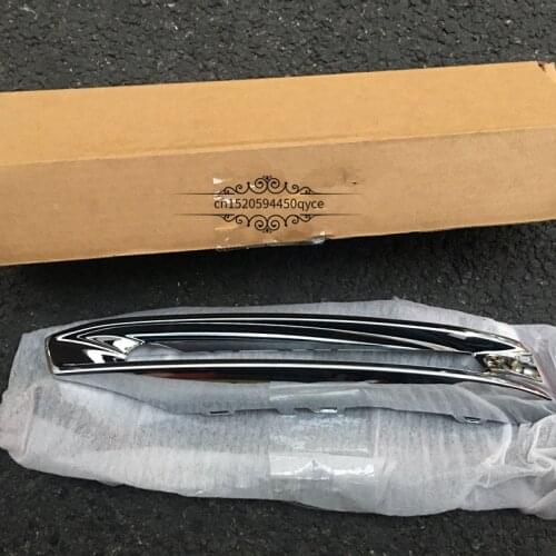 Car fog lampshade GL grade W166 GL450 550mer ced es-be nz500 Car Fog light box Fog lamp plating cover Front bumper fog shade