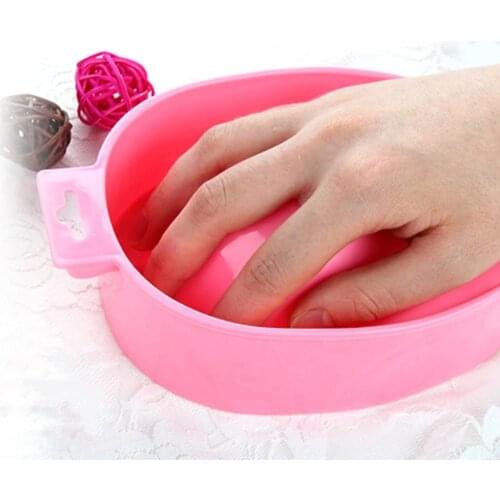 GUIHUI Nail Art Soak Bowl Manicure Soak Off Hand Spa Bath Soaker Tray Remover Tools