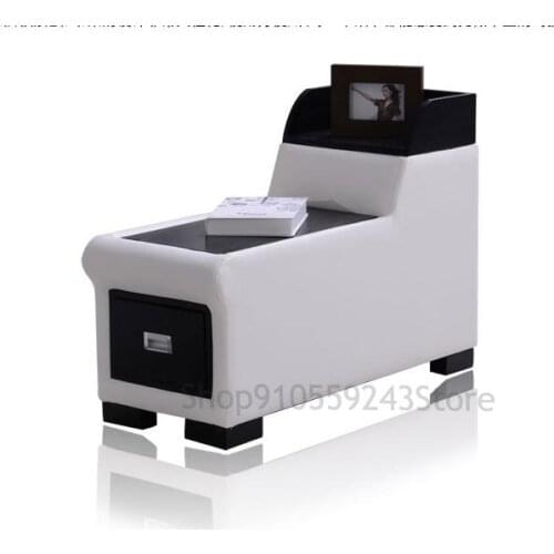 Living Room Sofa Chinese Style Side Cabinet Corner Table Telephone Table Charging Small Coffee Table Storage Armrest Cabinet Mul