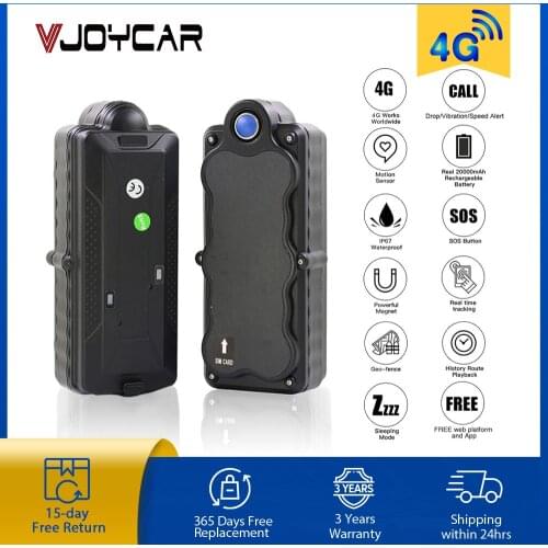 Real 4G LTE GPS Tracker TK20C Global Use Big Battery TK05C TK10C Waterproof Magnet Handheld Real Time Map Tracking Worldwide