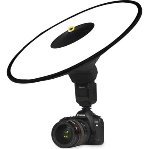 Cone Ring Soft Box Soft Set Machine Top Soft Protector Portrait Shootup Fill Light for Canon Nikon Nissin Metz Godox Speedlight