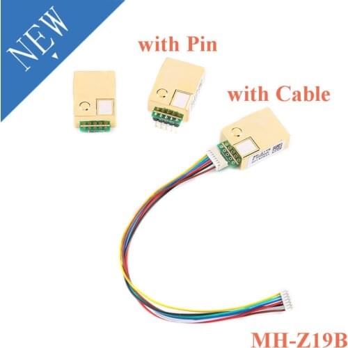 MH-Z19 MH-Z19B Infrared CO2 Sensor Module Carbon Dioxide Gas Sensor for CO2 Monitor 0-5000ppm MH Z19B NDIR
