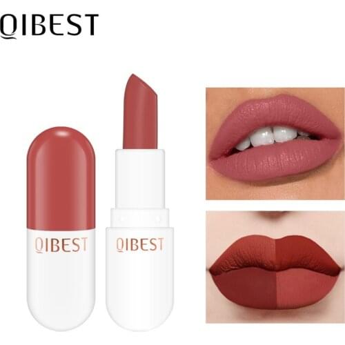 6 Colors Mini Capsule Lipstick Waterproof Long Lasting Moisturizing Women Makeup Lipstick Gift Cosmetic Beauty Tools labiales