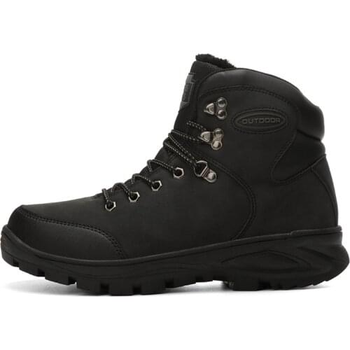 Men Shoes Men Boots Sneakers Breathable Work Boots Lace-up Lightweight Work Sneakers