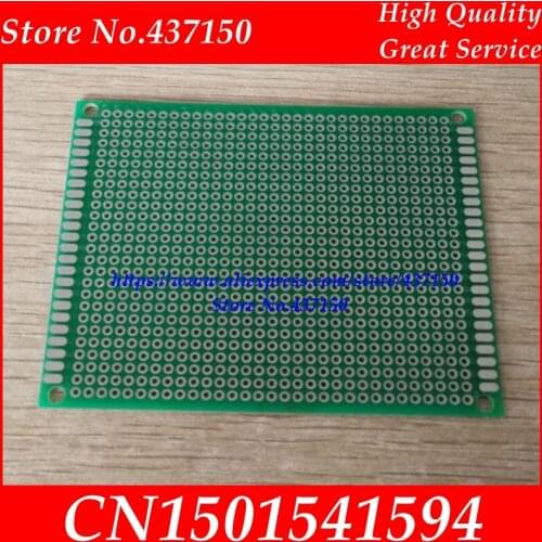 12*18CM single-sided spray tin 1.6 thickness 2.54 spacing universal board Universal circuit board hole board PCB