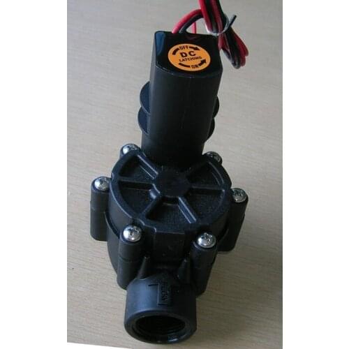 Irrigation system Z & W (zanchen) 3/4 Inch Sprinkler Valve with 075D-DL DC Latching Solenoid for Battery Operated Controllers