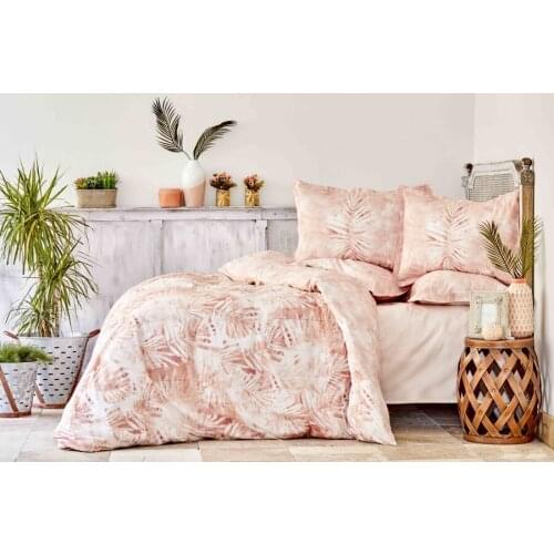 Kaori Satin Cotton Healthy Soft Luxury Washable Double Duvet Cover Linens Set