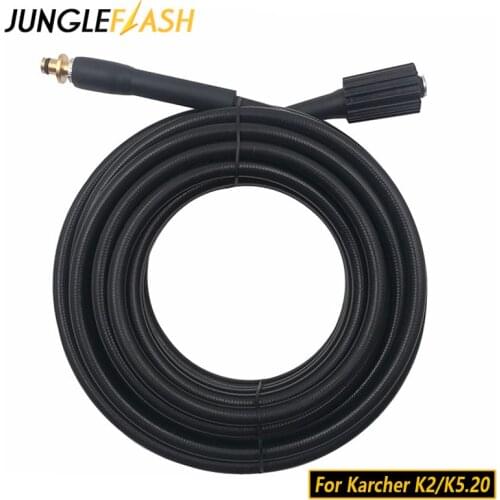 JUNGLEFLASH High Pressure Washer Hose Pipe Cord Car Washer Water Cleaning Water Hose For Sink Karcher K2 K5.20 Pressure Washer