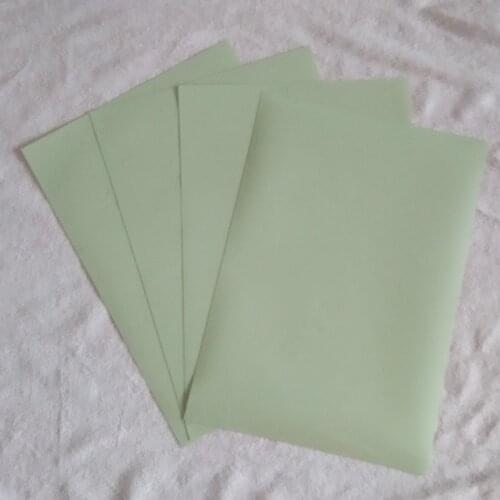 Glow In Dark PU Flex vinyl Film Iron On Vinyl Heat Transfer Film (A4*8 pieces)